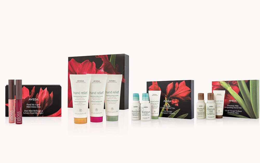 Choose your Xmas set on £50 Aveda UK