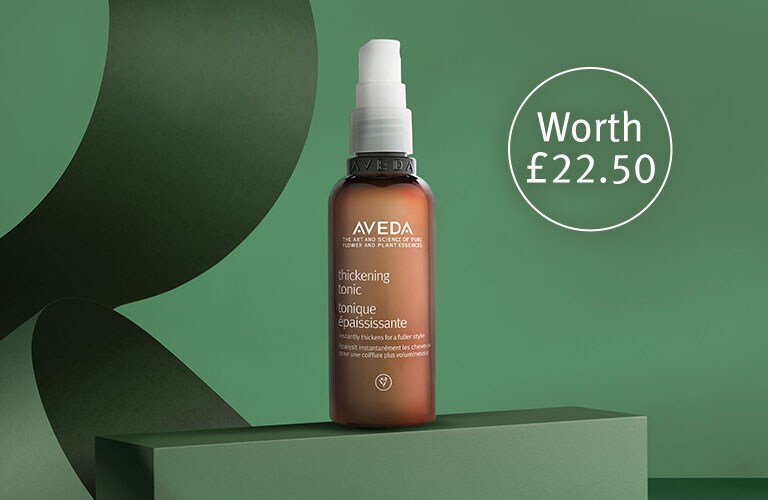 Thickening tonic offer Aveda