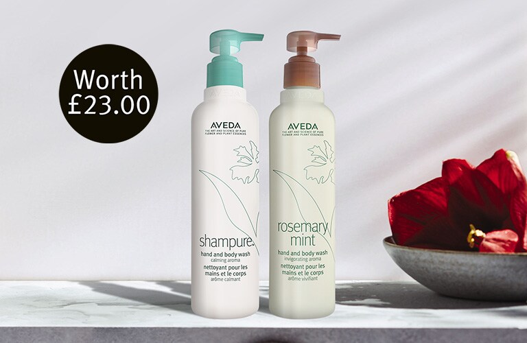 Choose your free full-size hand & body wash when you spend £60