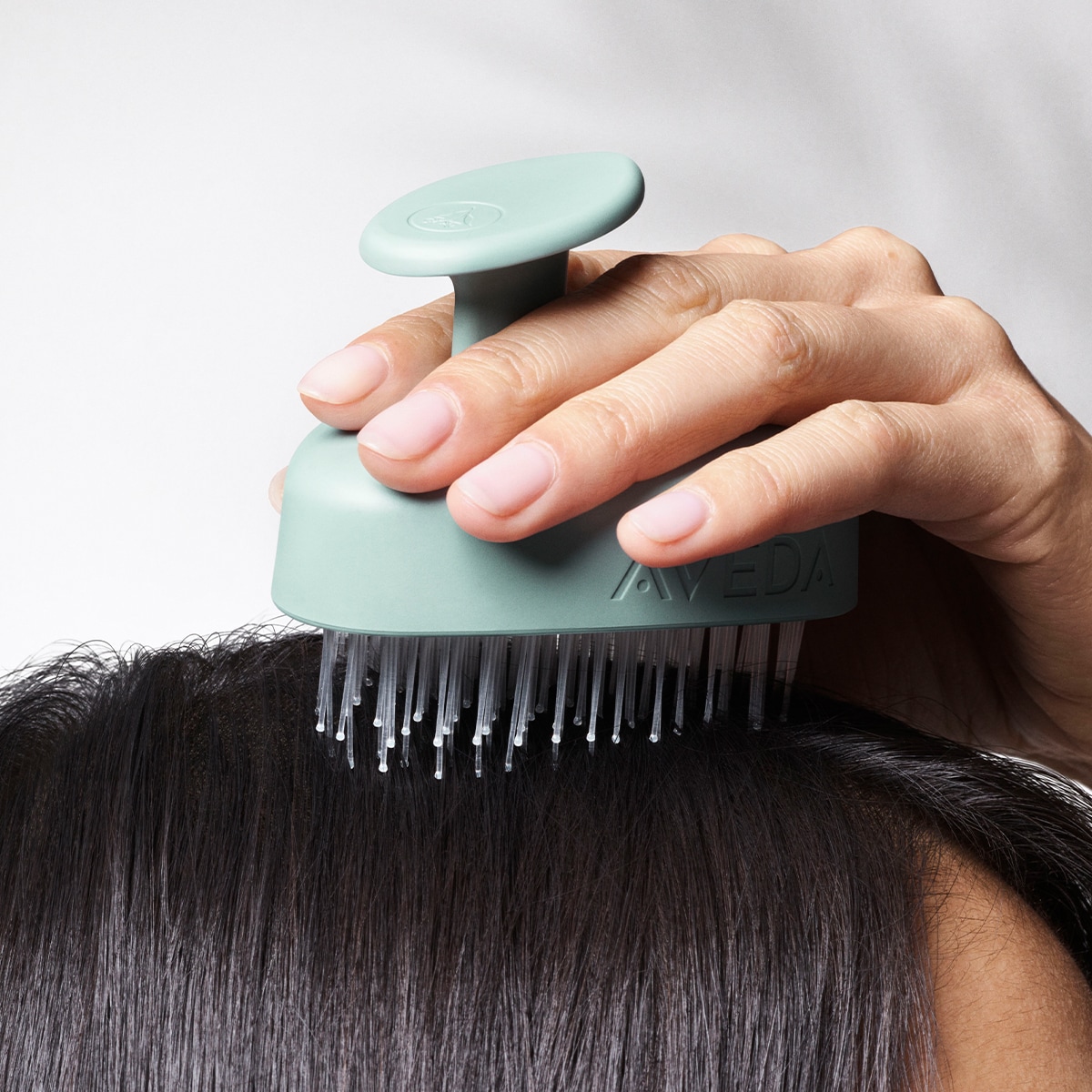 scalp solutions scalp massager stimulates hair growth.