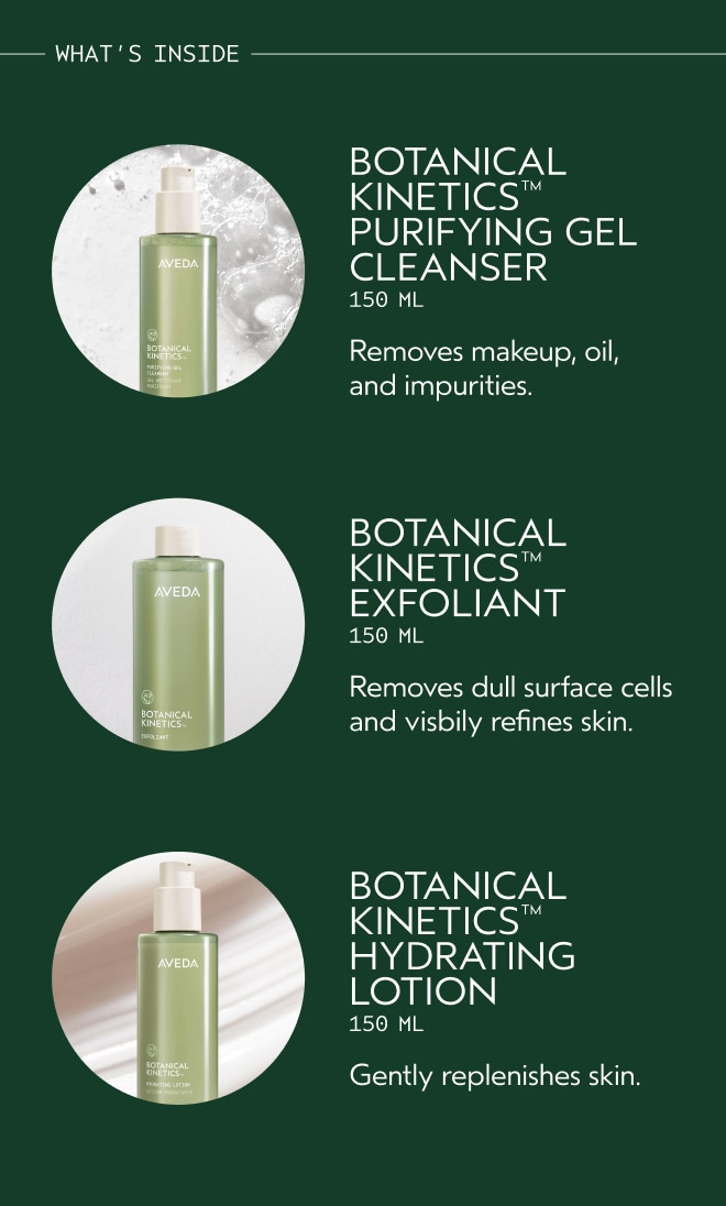 Gift of Renewal Botanical Kinetics™ Essentials Skin Care Gift Set (Worth £84), 3-piece set