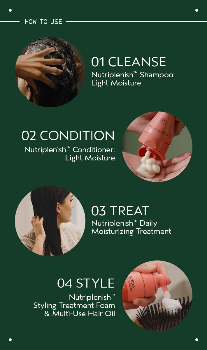 nutriplenish<span class="trade">&trade;</span> styling treatment foam