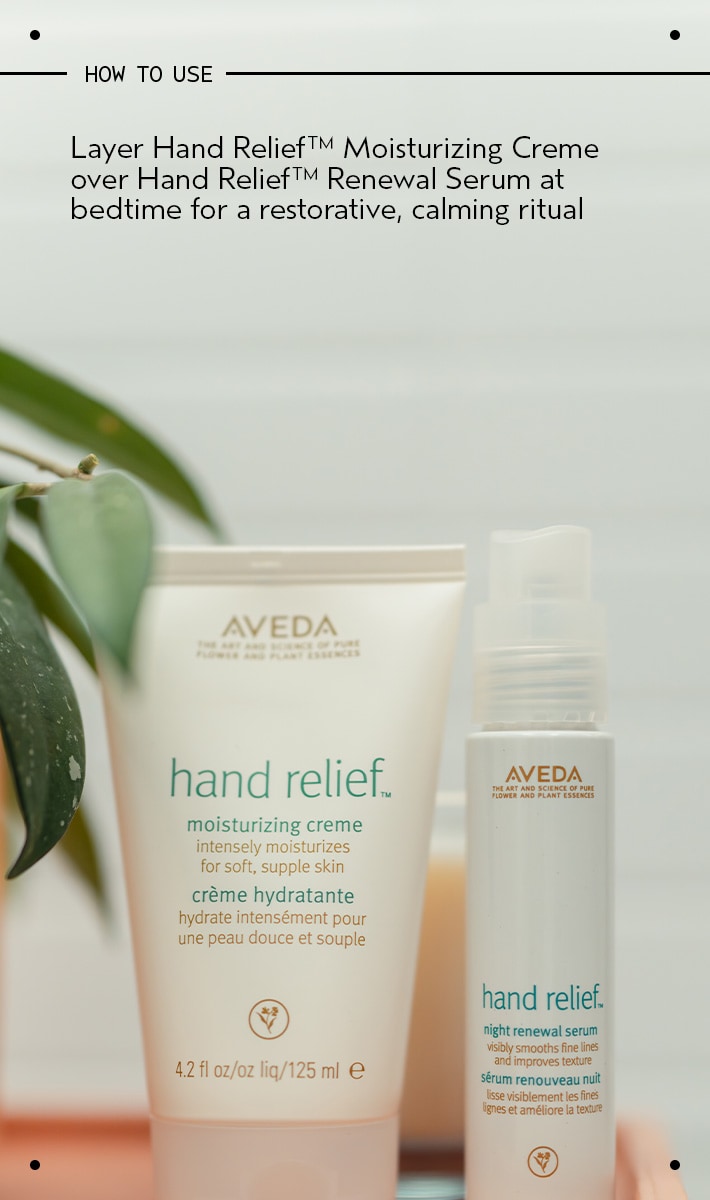 hand relief<span class="trade">&trade;</span> moisturizing creme