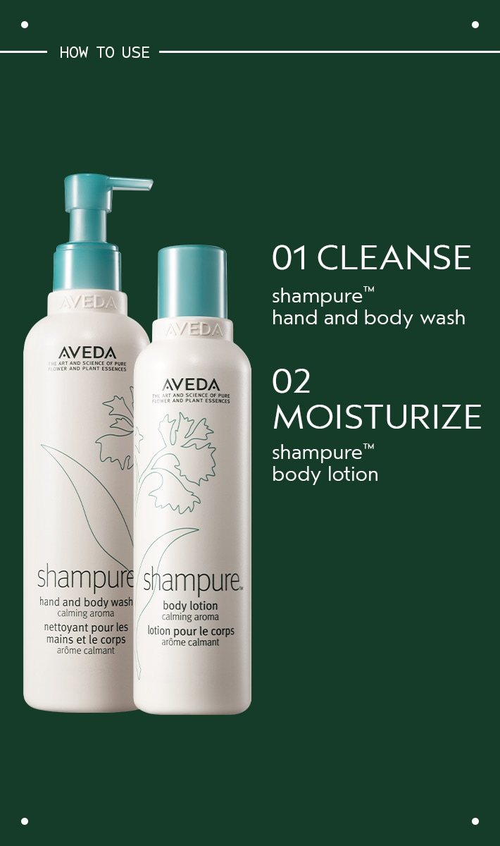 shampure<span class="trade">&trade;</span> hand and body wash