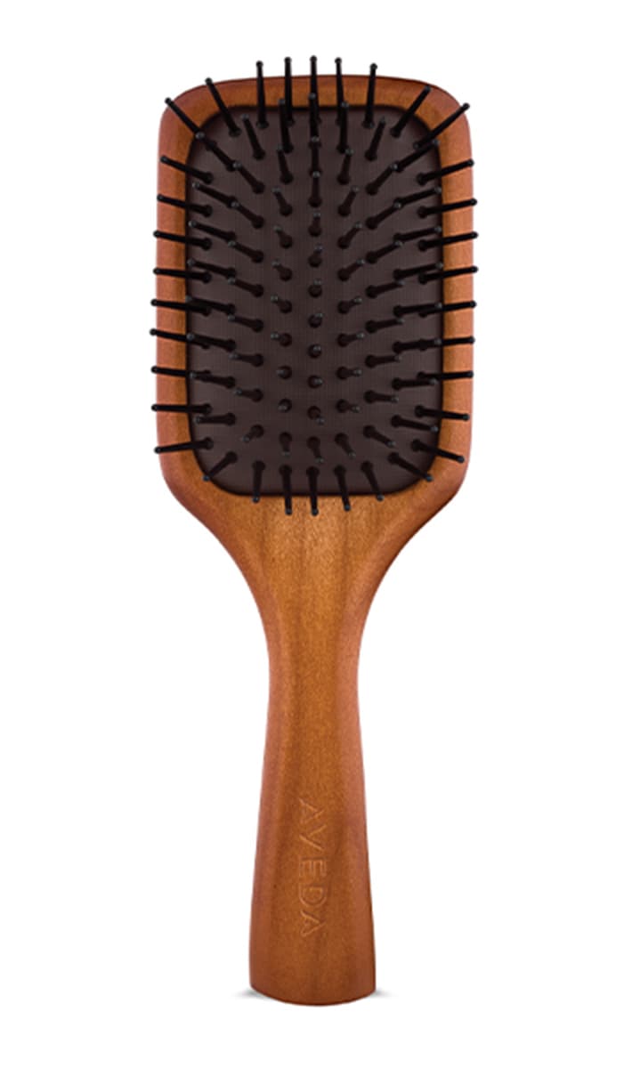 iconic aveda wooden paddle brush