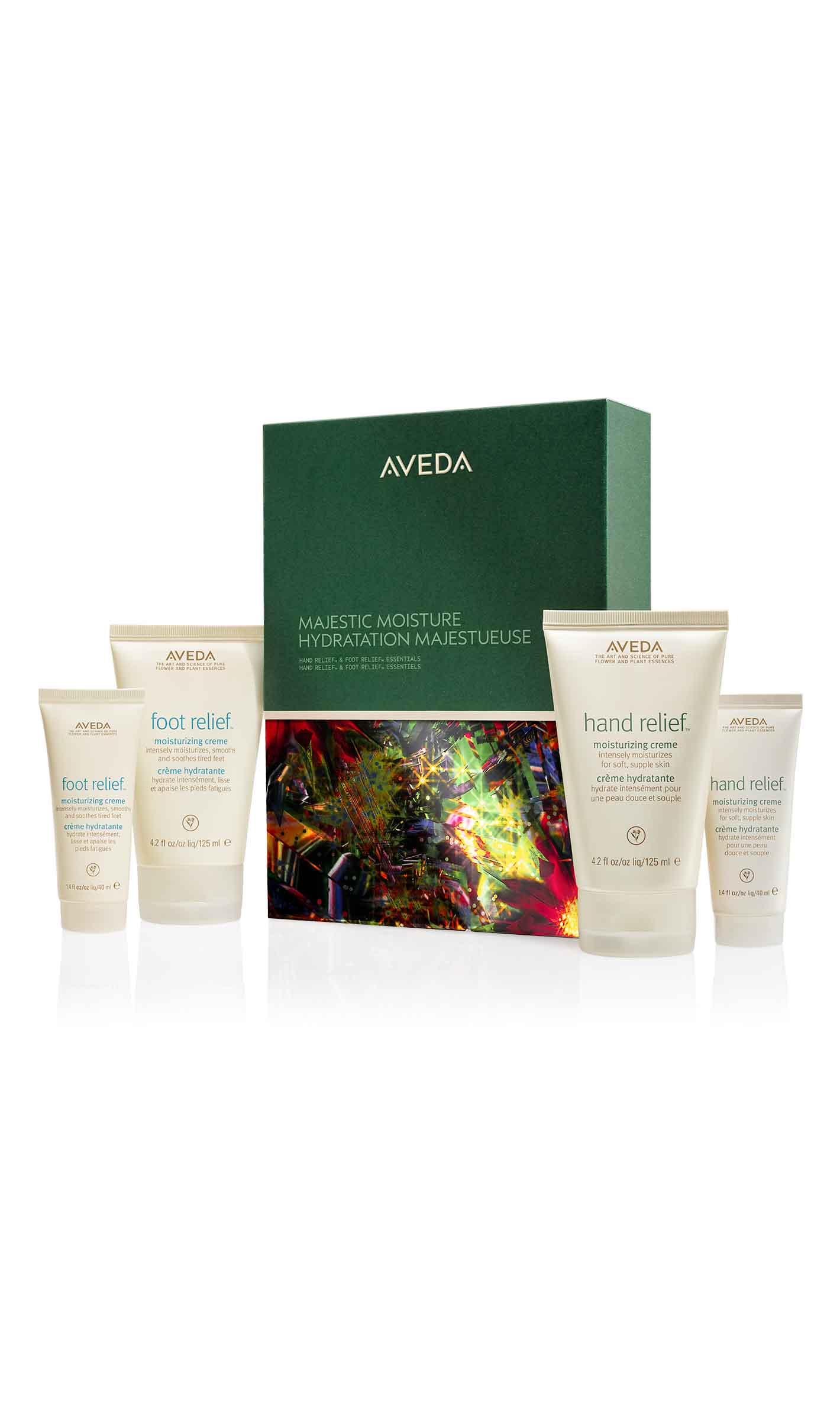 limited-edition majestic moisture hand relief™ & foot relief™ essentials gift set