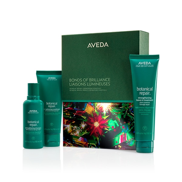 Worth £68 - AVEDA Limited-edition Bonds of Brilliance Botanical Repair™ Strengthening Essentials Gift Set - 3-piece