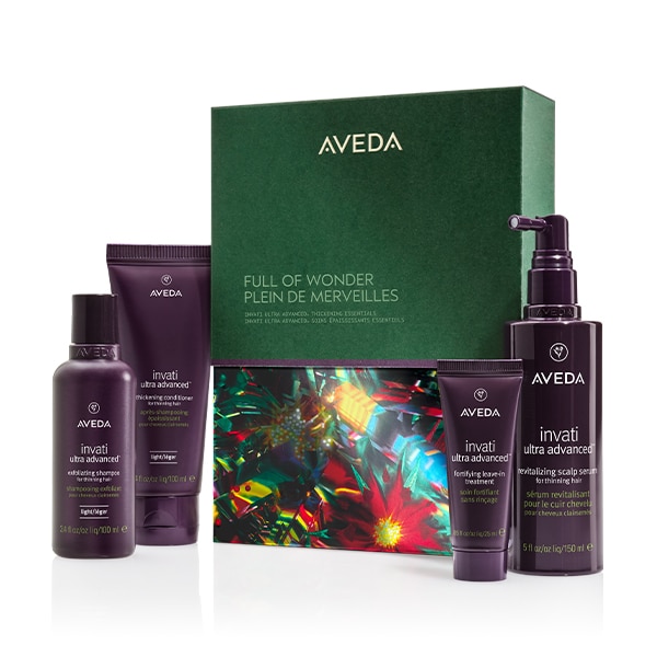 AVEDA Limited-edition Full of Wonder Invati Ultra Advanced™ Thickening Essentials Gift set - 4-piece set