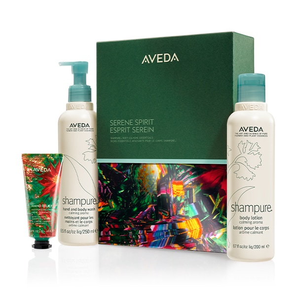 AVEDA Limited-edition Serene Spirit Shampure™ Body Calming Essentials Gift set - 3-piece set