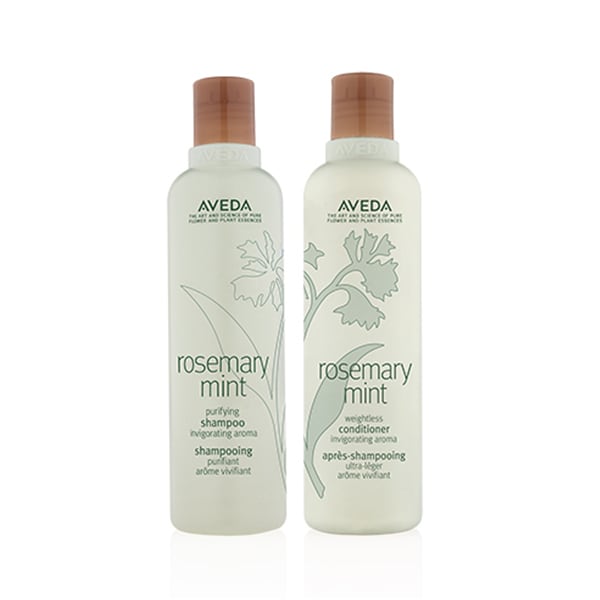 AVEDA Rosemary Mint Shampoo & Conditioner Duo Cleanse Hair With Invigorating Aromas - 250ml x 2 AVEDA Rosemary Mint Shampoo & Conditioner Duo Cleanse Hair With Invigorating Aromas - 250ml x 2
